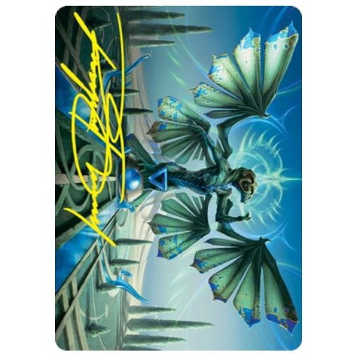 Strixhaven: School of Mages Art Card: Tanazir Quandrix (Gold Signature)