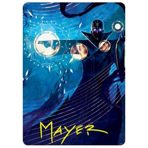 Strixhaven: School of Mages Art Card: Negate (Gold Signature)