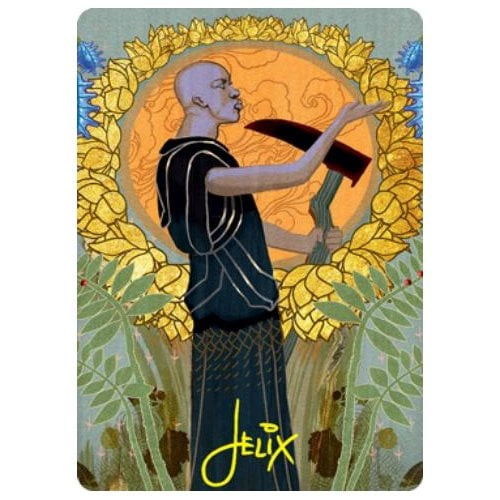 Strixhaven: School of Mages Art Card: Cultivate (Gold Signature)