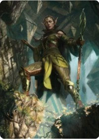 Zendikar Rising Art Card: Nissa of Shadowed Boughs (#5)