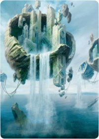 Zendikar Rising Art Card: Island (#12)