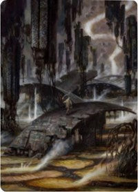 Zendikar Rising Art Card: Grimclimb Pathway