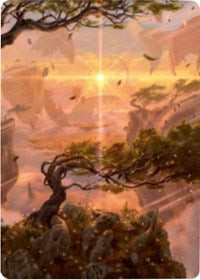 Zendikar Rising Art Card: Windswept Heath