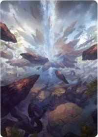 Zendikar Rising Art Card: Prismatic Vista