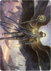Zendikar Rising Art Card: Angel of Destiny
