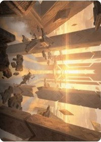 Zendikar Rising Art Card: Skyclave Basilica