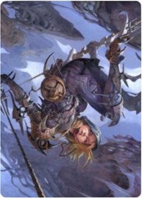Zendikar Rising Art Card: Blackbloom Rogue