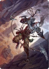 Zendikar Rising Art Card: Akiri, Fearless Voyager