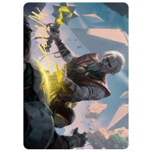 Zendikar Rising Art Card: Expedition Healer (Gold Signature)