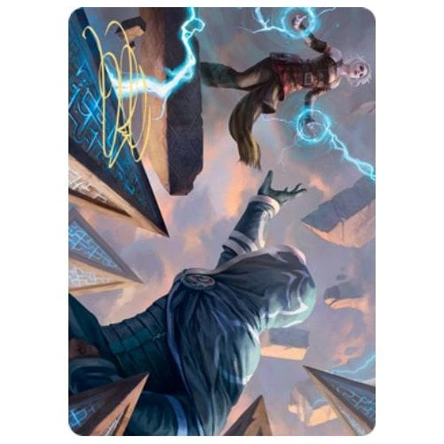 Zendikar Rising Art Card: Nahiri's Binding (Gold Signature)