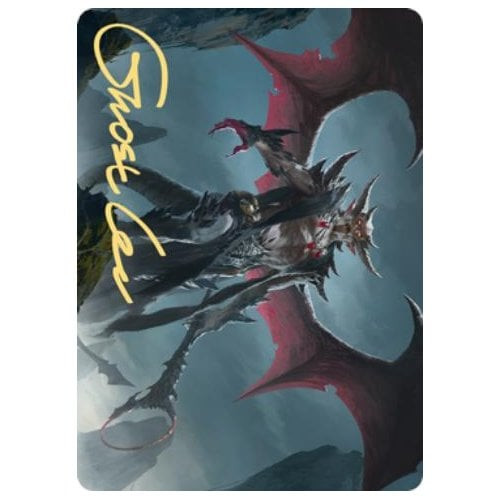 Zendikar Rising Art Card: Taborax, Hope's Demise (Gold Signature)