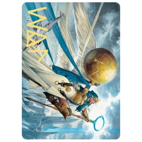 Zendikar Rising Art Card: Linvala, Shield of Sea Gate (Gold Signature)