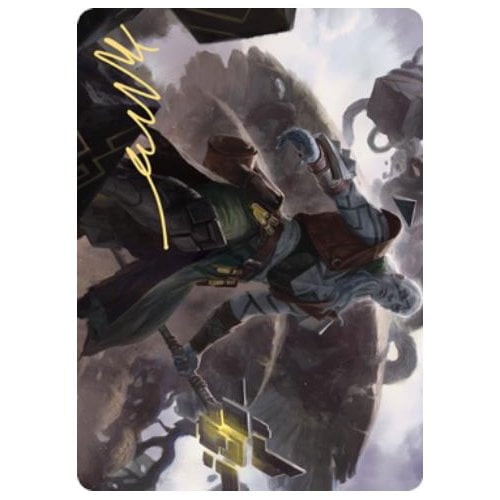 Zendikar Rising Art Card: Orah, Skyclave Hierophant (Gold Signature)