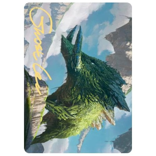 Zendikar Rising Art Card: Yasharn, Implacable Earth (Gold Signature)