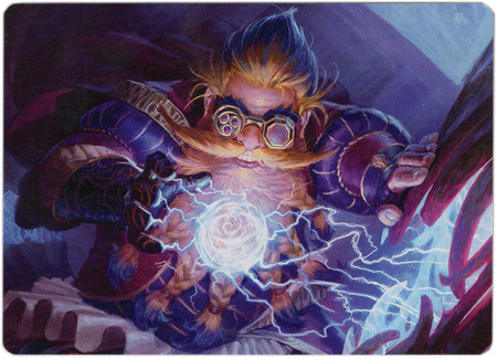 Strixhaven: School of Mages Art Card: Storm-Kiln Artist (Japanese)