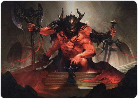 Strixhaven: School of Mages Art Card: Awaken the Blood Avatar (Japanese)