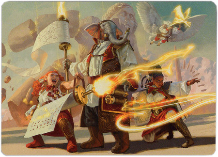 Strixhaven: School of Mages Art Card: Lorehold Command (Japanese)