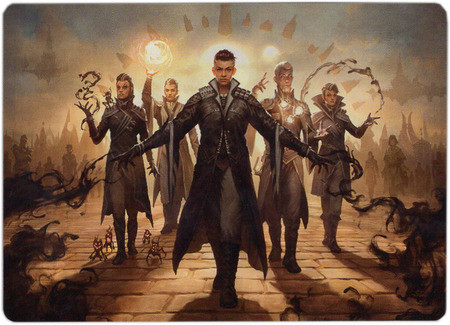 Strixhaven: School of Mages Art Card: Silverquill Command (Japanese)