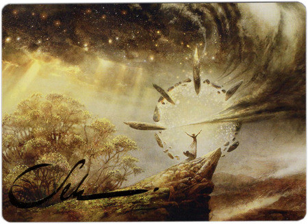 Strixhaven: School of Mages Art Card: Harness Infinity (Gold Signature) (Japanese)