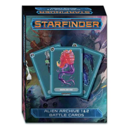 Starfinder Alien Archive 1 & 2 Battle Cards