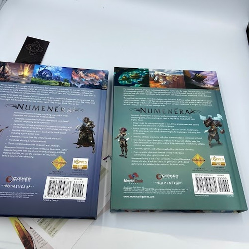 *DAMAGED* Numenera: Discovery and Destiny Slipcase Set