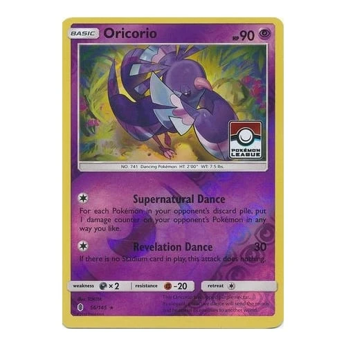 SM Guardians Rising 56/145 Oricorio (Purple League Promo)