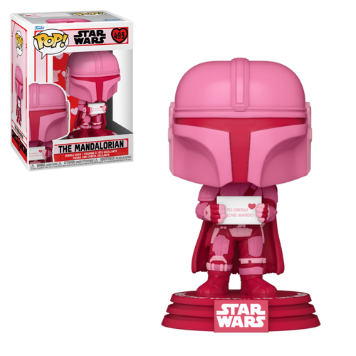 POP! Star Wars - Valentines #495 The Mandalorian