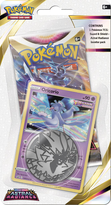 SWSH Astral Radiance 1 Pack Checklane Blister Oricorio