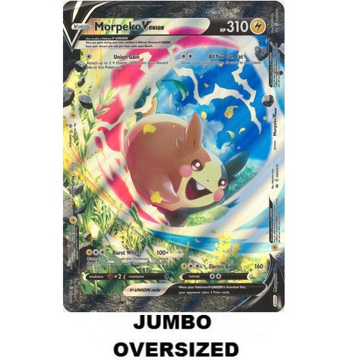 JUMBO Sword & Shield Promo SWSH Morpeko V-UNION