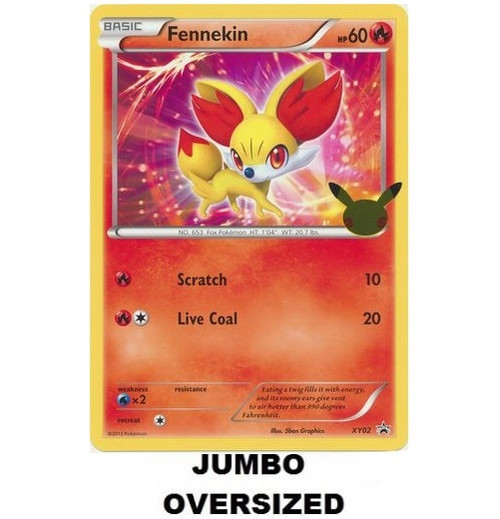 JUMBO Celebrations First Partners Gen 6 XY02 Fennekin