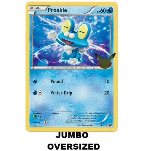JUMBO Celebrations First Partners Gen 6 XY03 Froakie