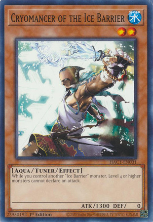 HAC1-EN031 Cryomancer of the Ice Barrier