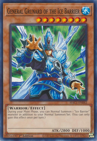 HAC1-EN042 General Grunard of the Ice Barrier