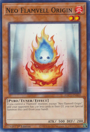HAC1-EN069 Neo Flamvell Origin
