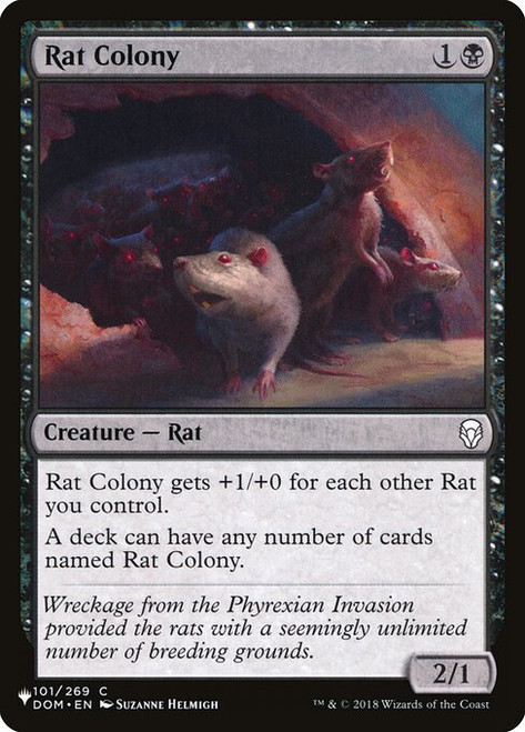 Rat Colony (The List Reprint)