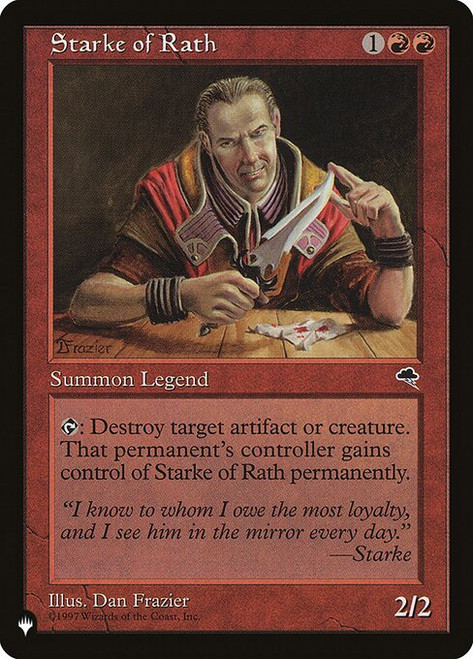 Starke of Rath (The List Reprint)