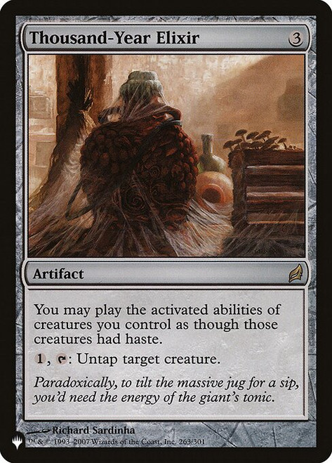 Thousand-Year Elixir (The List Reprint)