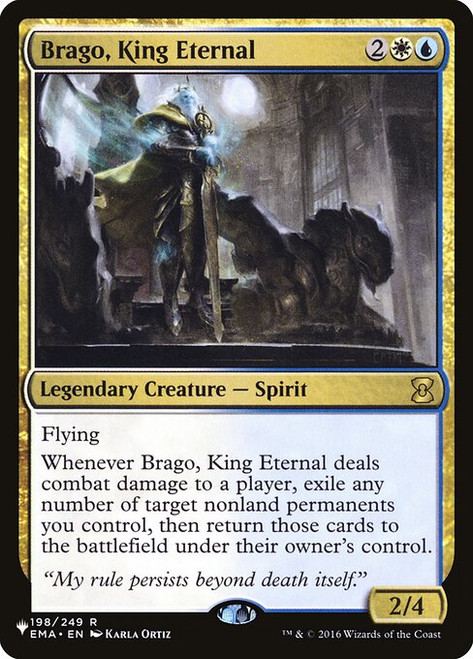 Brago, King Eternal (The List Reprint)