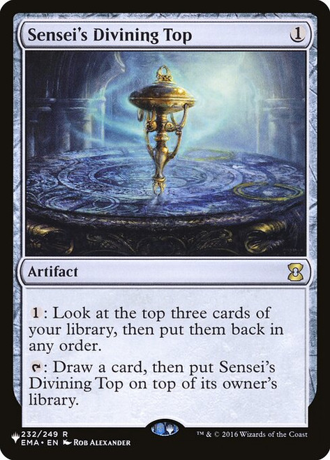 Sensei's Divining Top (The List Reprint) | Eternal Masters