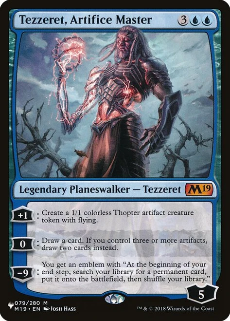 Tezzeret, Artifice Master (The List Reprint)