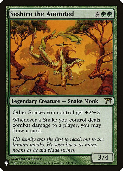 Seshiro the Anointed (The List Reprint)