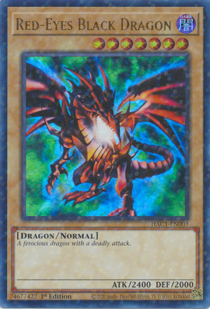 HAC1-EN003 Red-Eyes Black Dragon