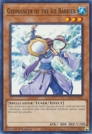 HAC1-EN036 Geomancer of the Ice Barrier