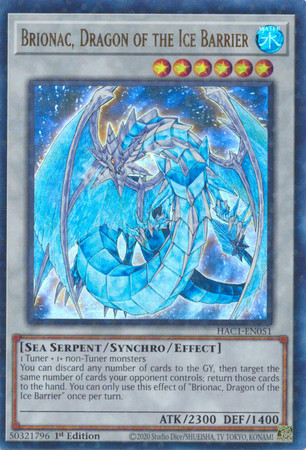 HAC1-EN051 Brionac, Dragon of the Ice Barrier