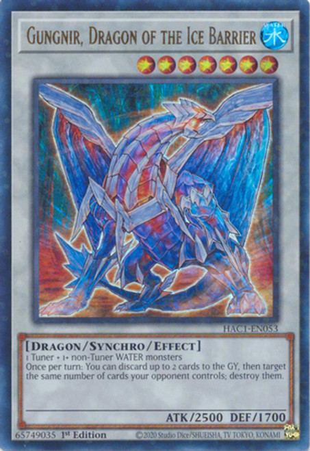 HAC1-EN053 Gungnir, Dragon of the Ice Barrier