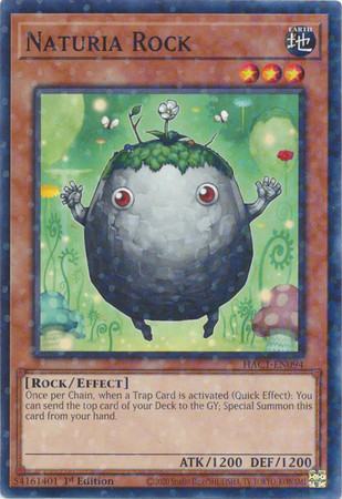 HAC1-EN094 Naturia Rock (Duel Terminal Normal Parallel Rare)