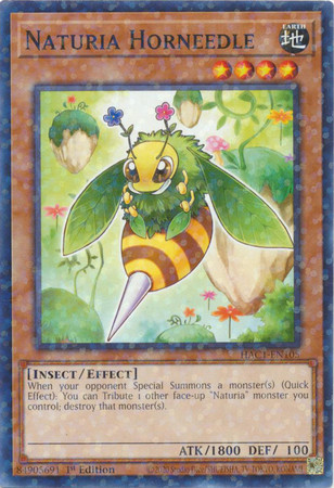 HAC1-EN105 Naturia Horneedle (Duel Terminal Normal Parallel Rare)