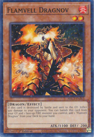 HAC1-EN065 Flamvell Dragnov (Duel Terminal Normal Parallel Rare)