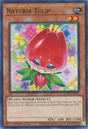 HAC1-EN104 Naturia Tulip (Duel Terminal Normal Parallel Rare)