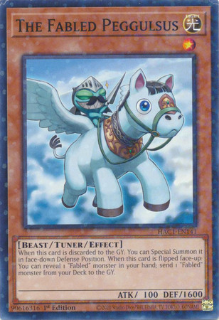 HAC1-EN141 The Fabled Peggulsus (Duel Terminal Normal Parallel Rare)
